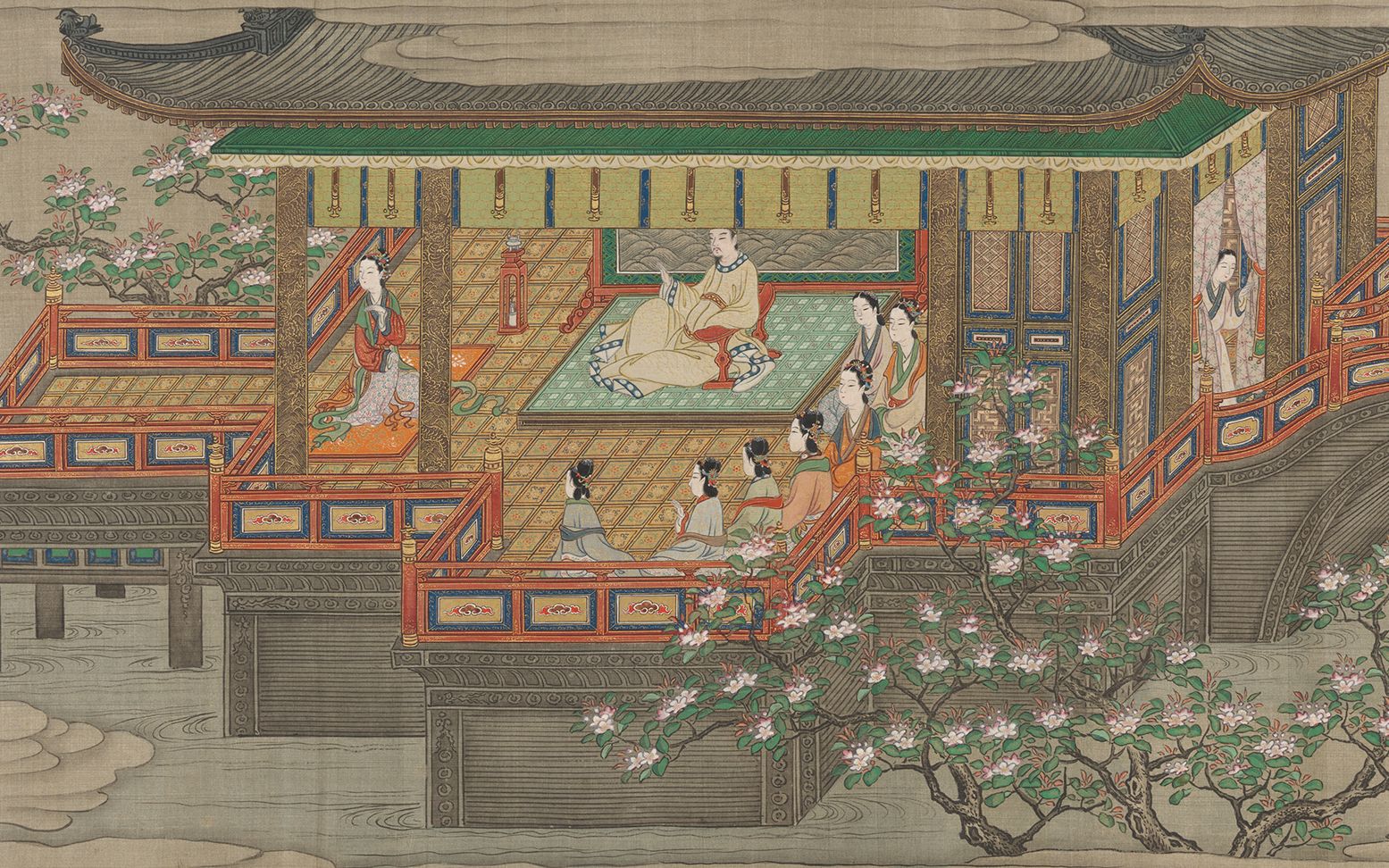 杨家有女初长成 养在深闺人未识 长恨歌图卷【古画赏】附原画链接