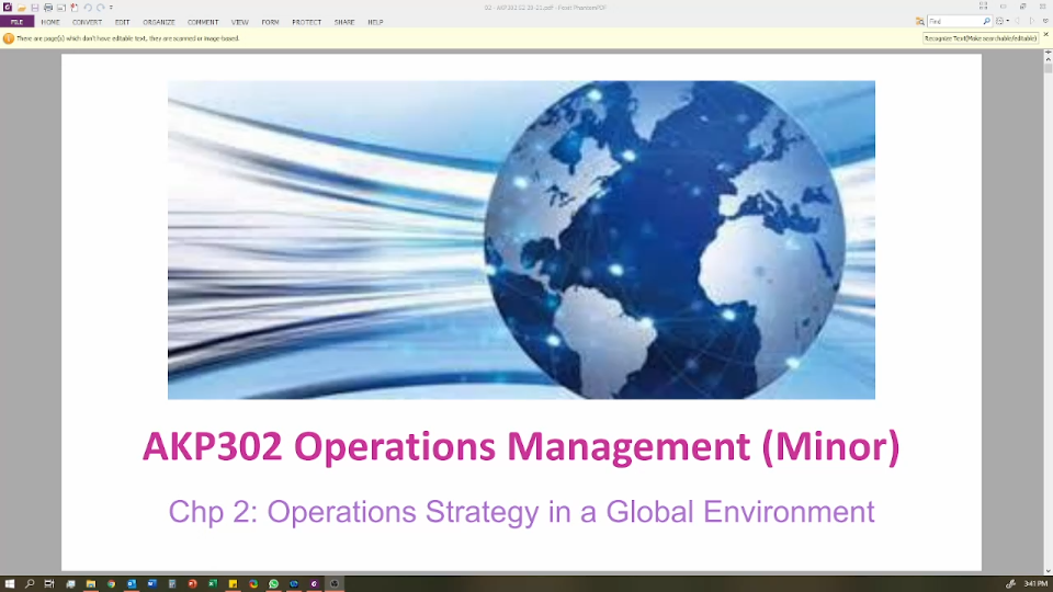 运营管理 Operations Managment Chapter2 全球环境中的运营战略【4K超清字幕畅享英语听力版】哔哩哔哩bilibili