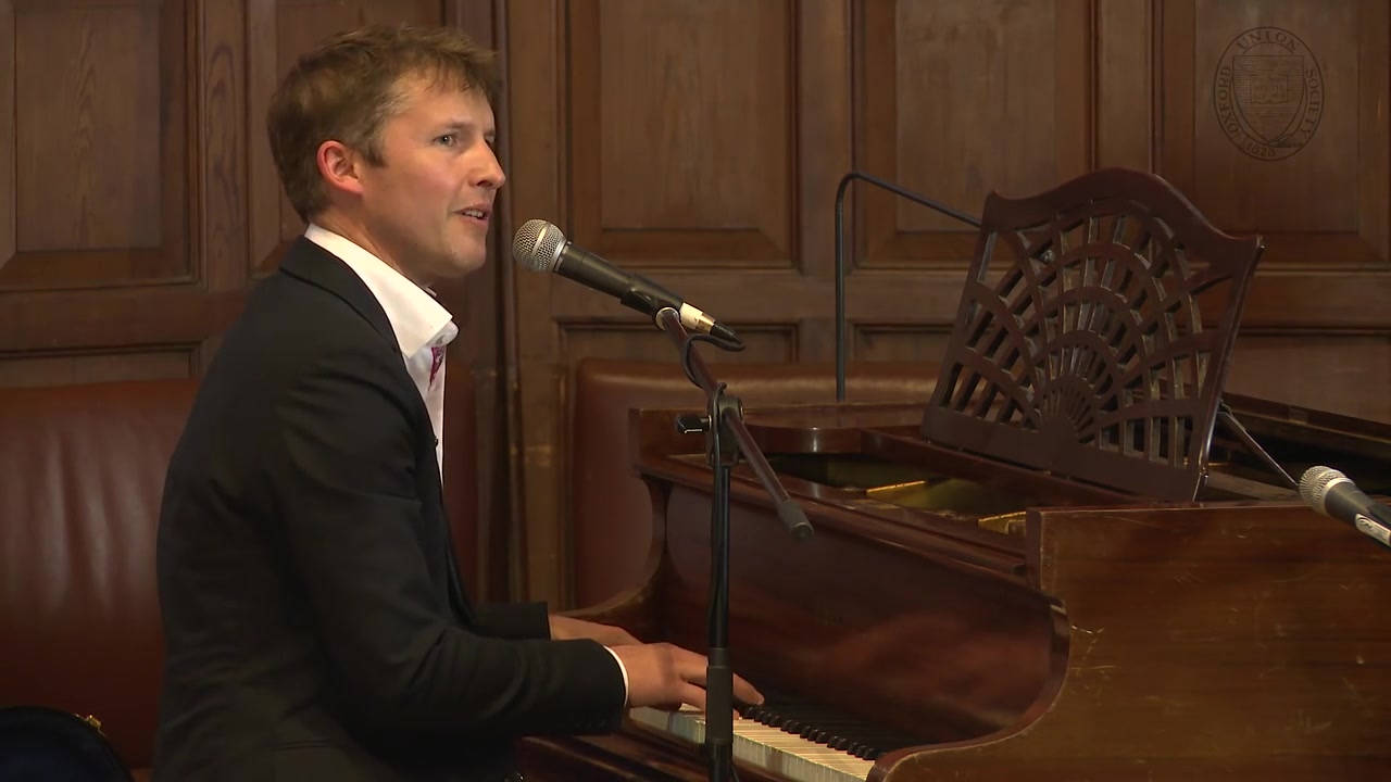 [图]【James Blunt】【全程泪目】Goodbye My Lover 【Oxford Union现场】