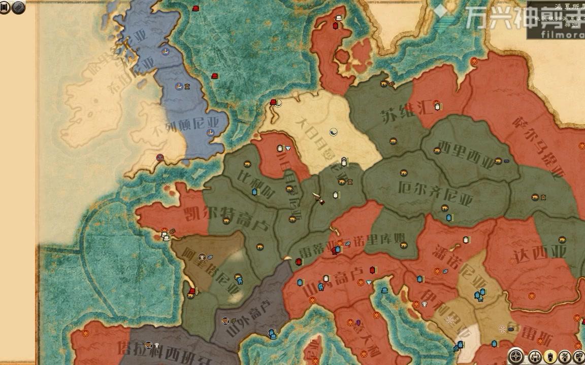 罗马全面战争2地图图片