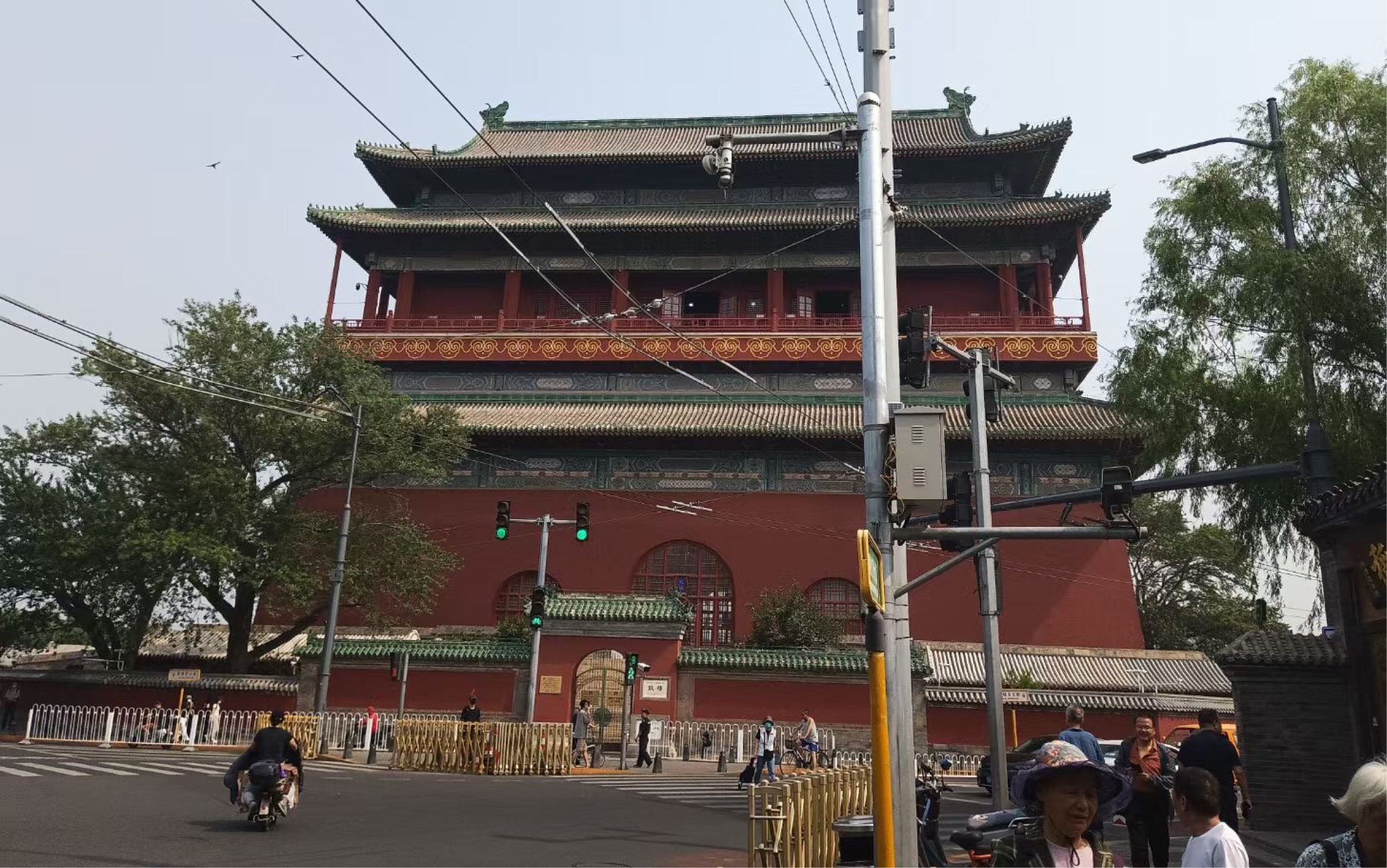 北京公交107路 宝钞胡同～鼓楼pov 报站bgm:《鼓楼》