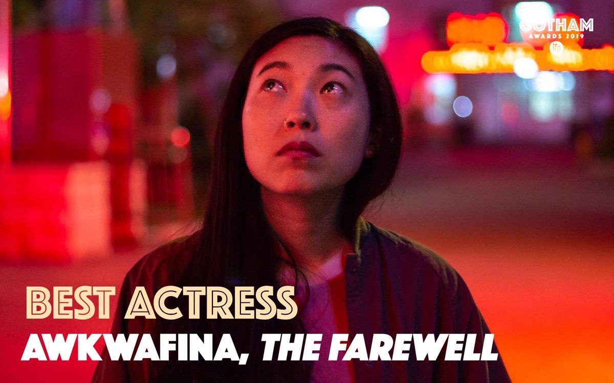 奥卡菲娜 Awkwafina  哥谭独立电影奖 最佳女主角 《别告诉她》哔哩哔哩bilibili