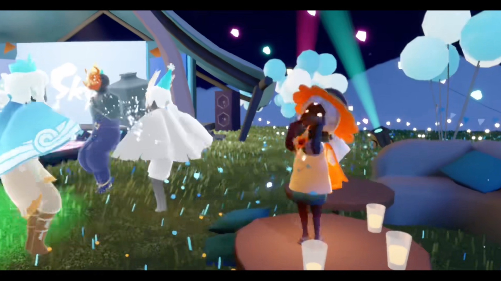 【光遇】光遇五周年庆蹦迪现场