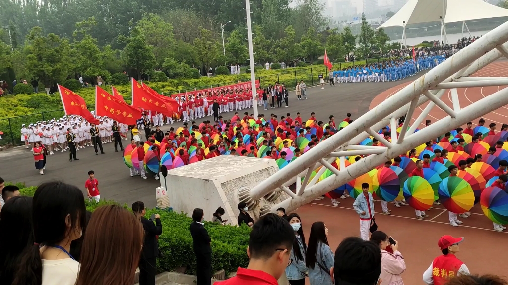 三门峡职业技术学院运动会开幕式哔哩哔哩bilibili