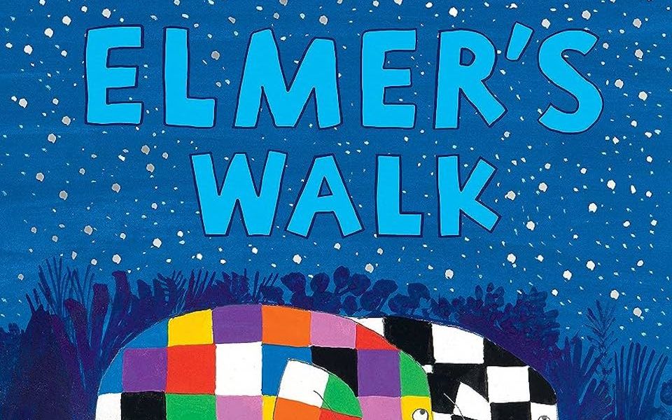 【英语】《花格子大象艾玛去散步 Elmer's Walk》儿童英语绘本故事哔哩哔哩bilibili