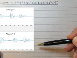 Télécharger la video: What is Power Spectral Density (PSD)?什么是功率谱密度？