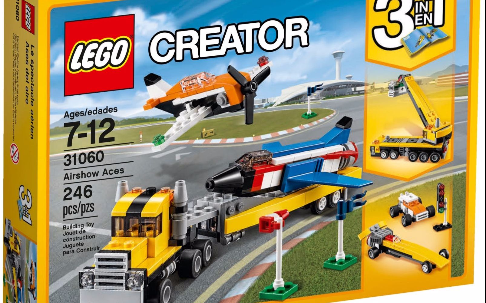 乐高搭建:31060 王牌飞行表演队