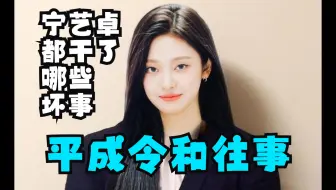 【宁艺卓】宁艺卓都干了哪些坏事