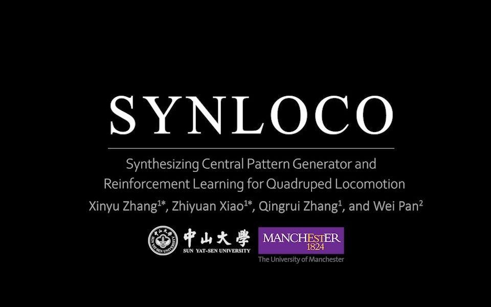 【2024 CDC】SYNLOCO:一种融合中枢模式发生器和深度强化学习的四足机器人控制方法哔哩哔哩bilibili