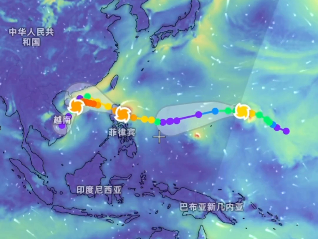 台风三姊妹“银杏”、“桃芝”、“万宜”最新消息和路径#台风最新消息台风实时路径 #最新气象信息 #极端天气 #气象预警哔哩哔哩bilibili