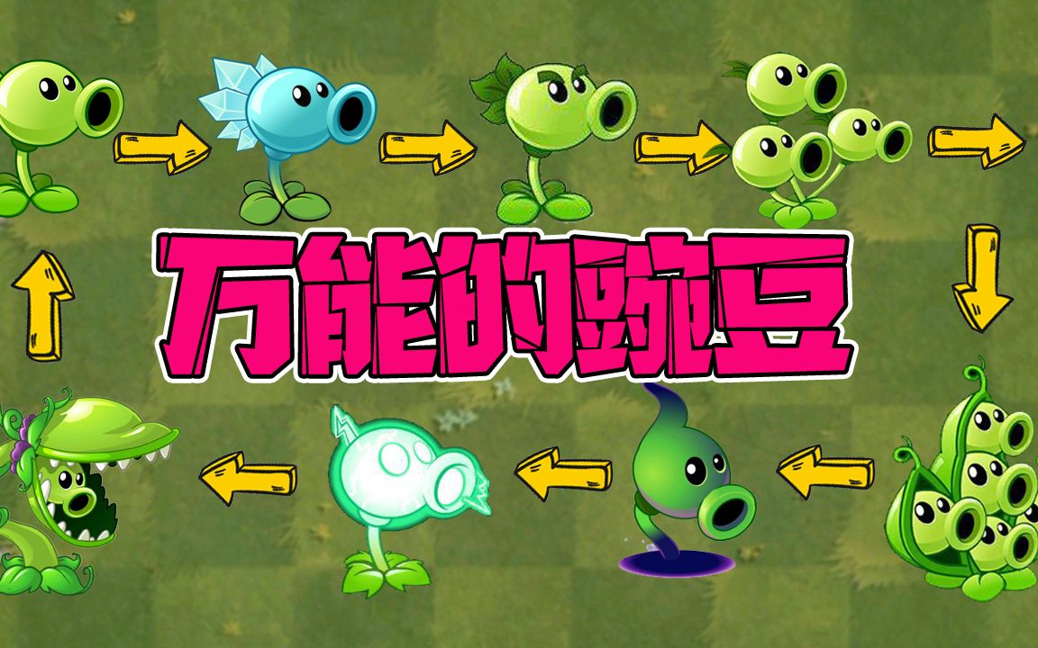 植物大战僵尸:Pvz2最强植物—豌豆射手!小鬼头:你认真的吗?PVZ