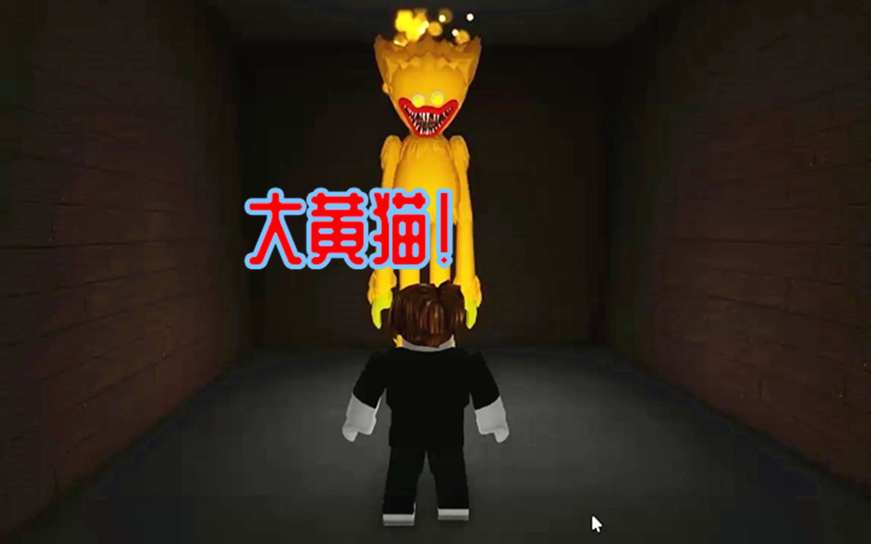 ROBLOX玩具工厂见到了大黄猫,是大蓝猫的新邻居?游戏集锦