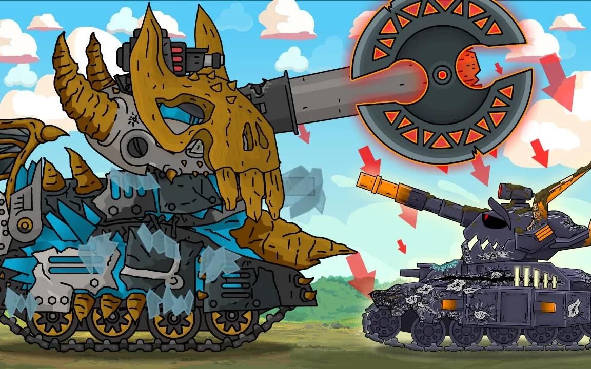 坦克动画,刽子手大战莫尔克,kv44来援