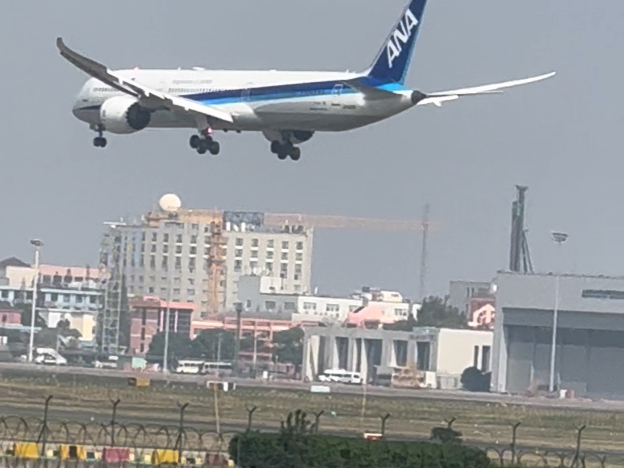 日本全日空航空,波音78X,东京羽田一上海虹桥.优雅而来.哔哩哔哩bilibili