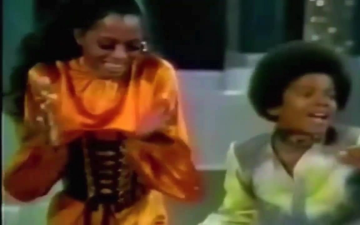 [图]Jackson 5《I'll Be There/Feelin' Alright》杰克逊五兄弟1970年现场小Michael和Diana Ross同台