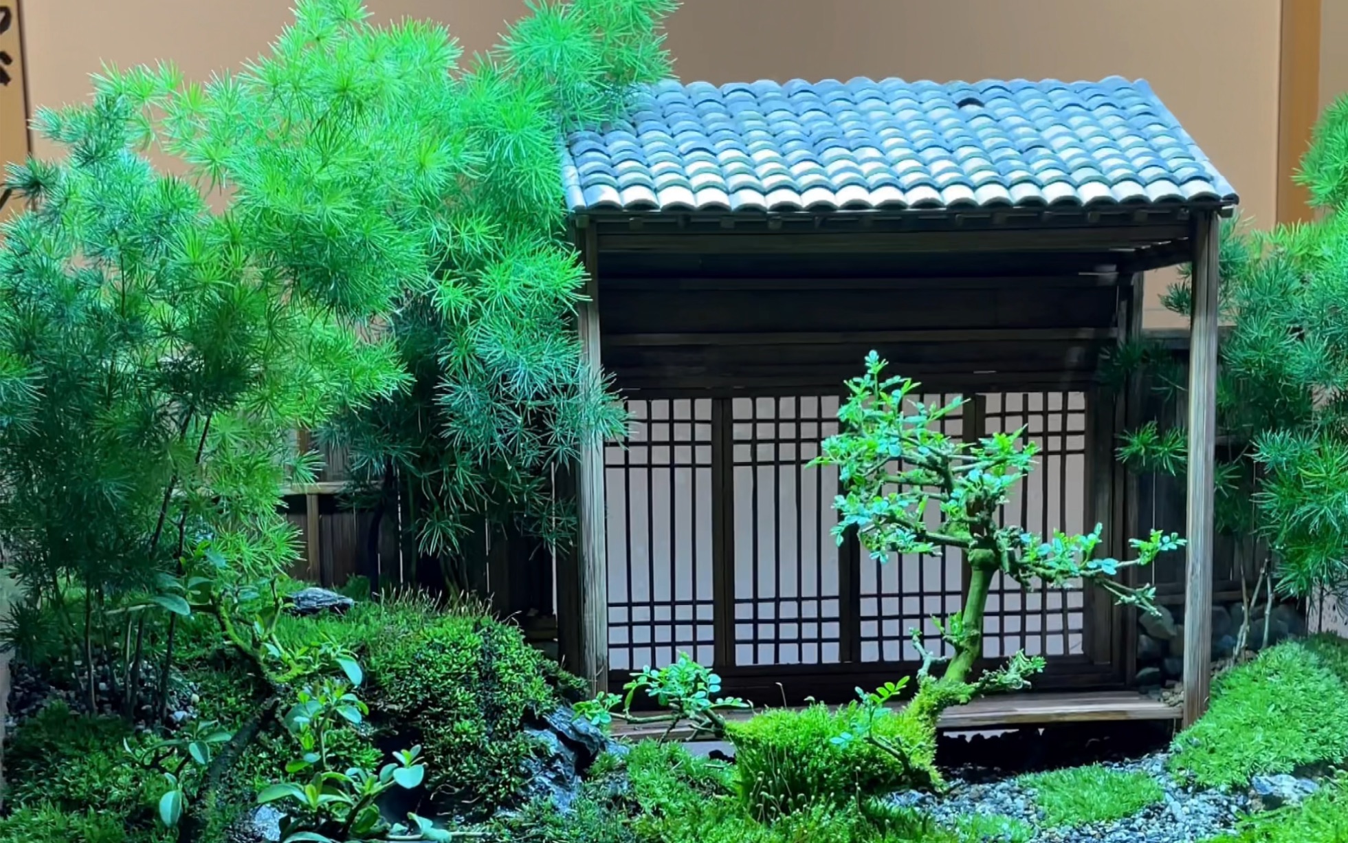 日式庭院微景观