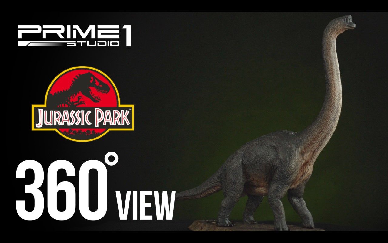 prime1studio360度展示侏罗纪公园腕龙