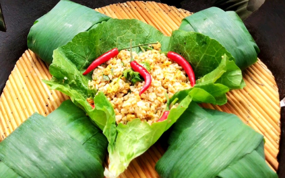 东北特色菜,葱叶大饭包教程