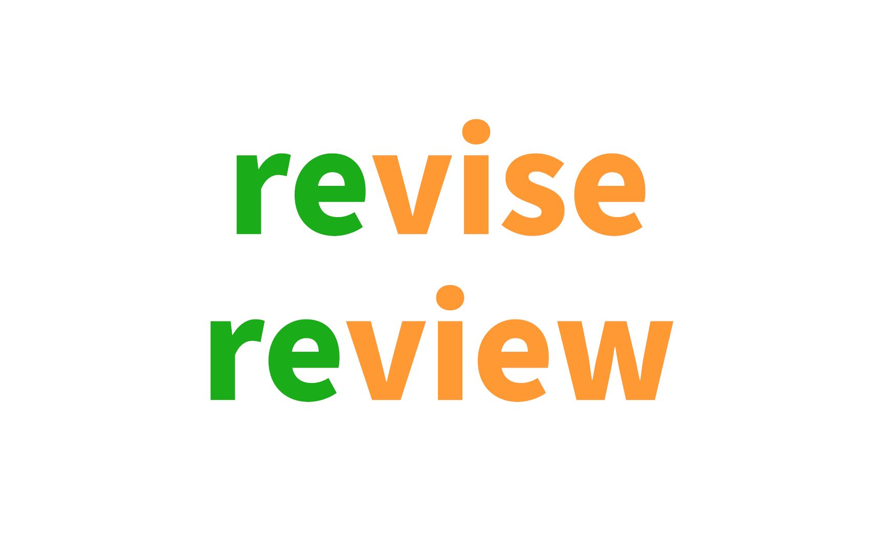 我悟了! revise review的区别!哔哩哔哩bilibili