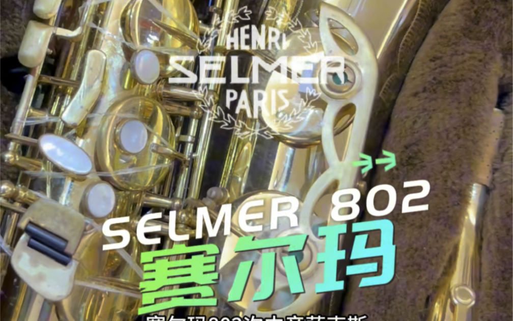 法国第一大牌SELMER萨克斯哔哩哔哩bilibili