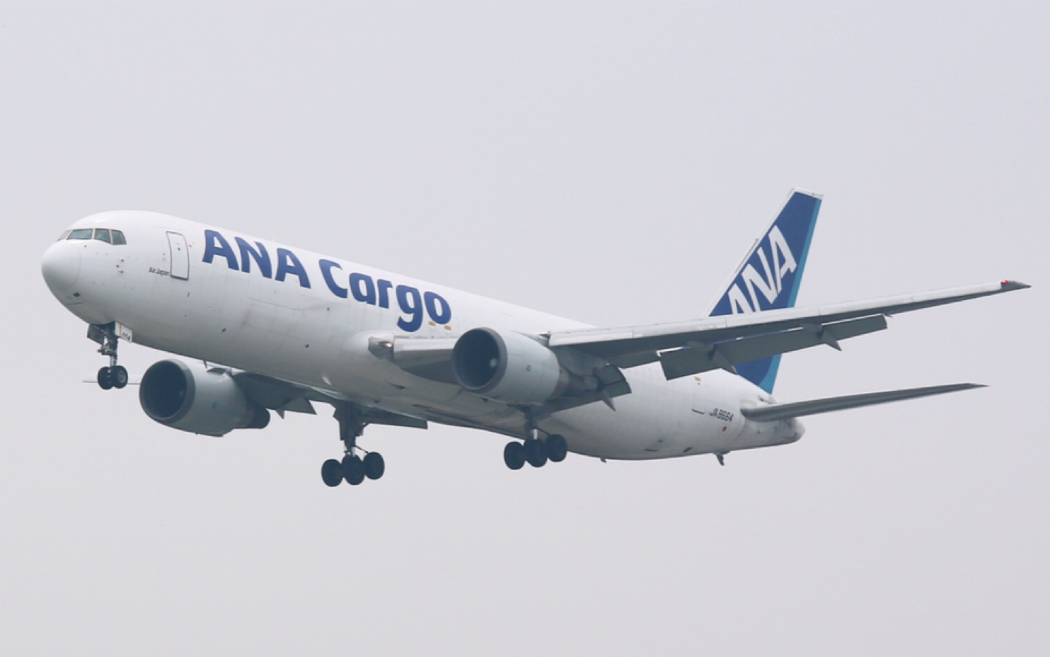 「4k60p」日本全日空货运 767-300f ja8664 降落首都机场