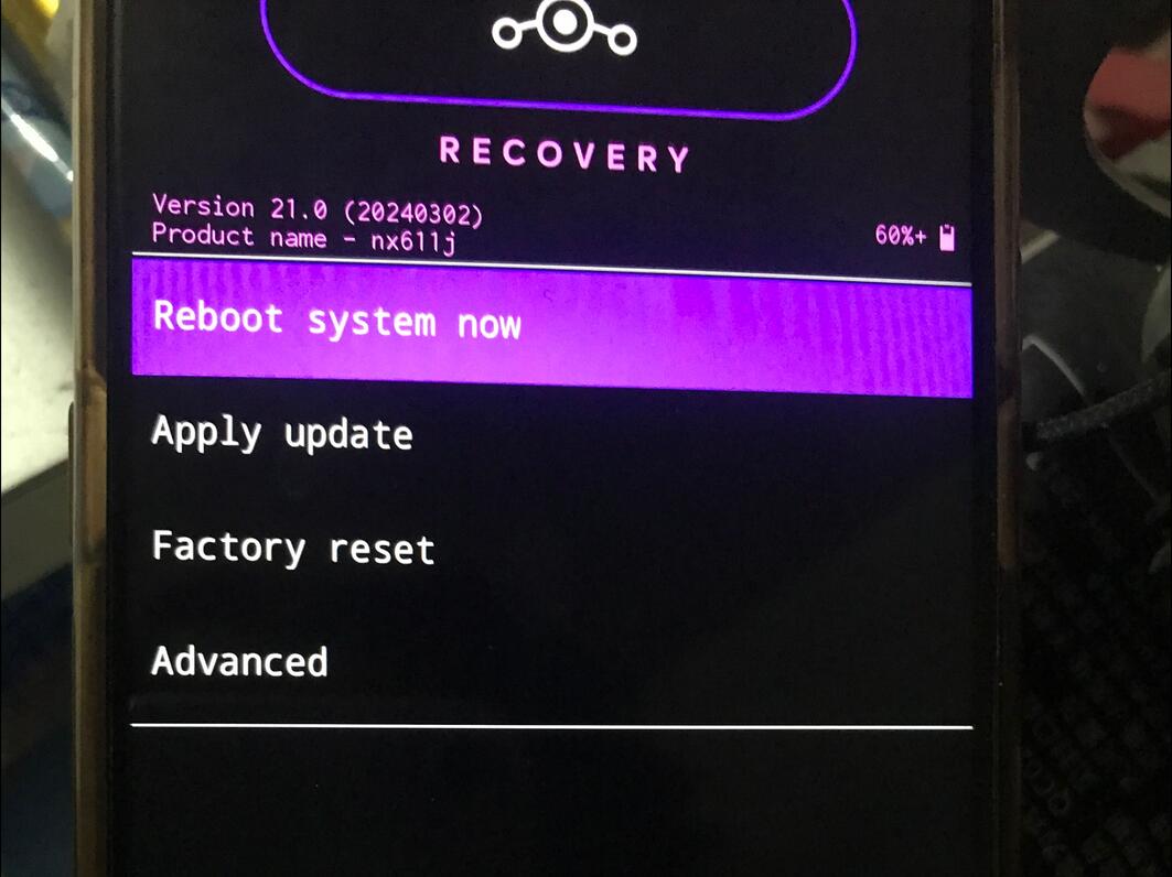 LineageOS21 Android14 Nubia Z18mini Lineageos21 android14 nubia z18mini