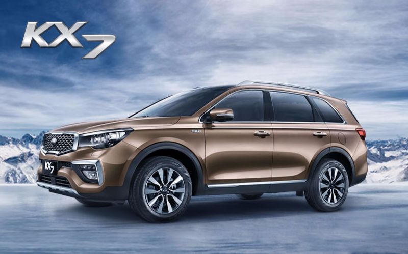 车现场东风悦达起亚七座SUV KX7燃情上市 (17.98万~24.48万元)哔哩哔哩bilibili