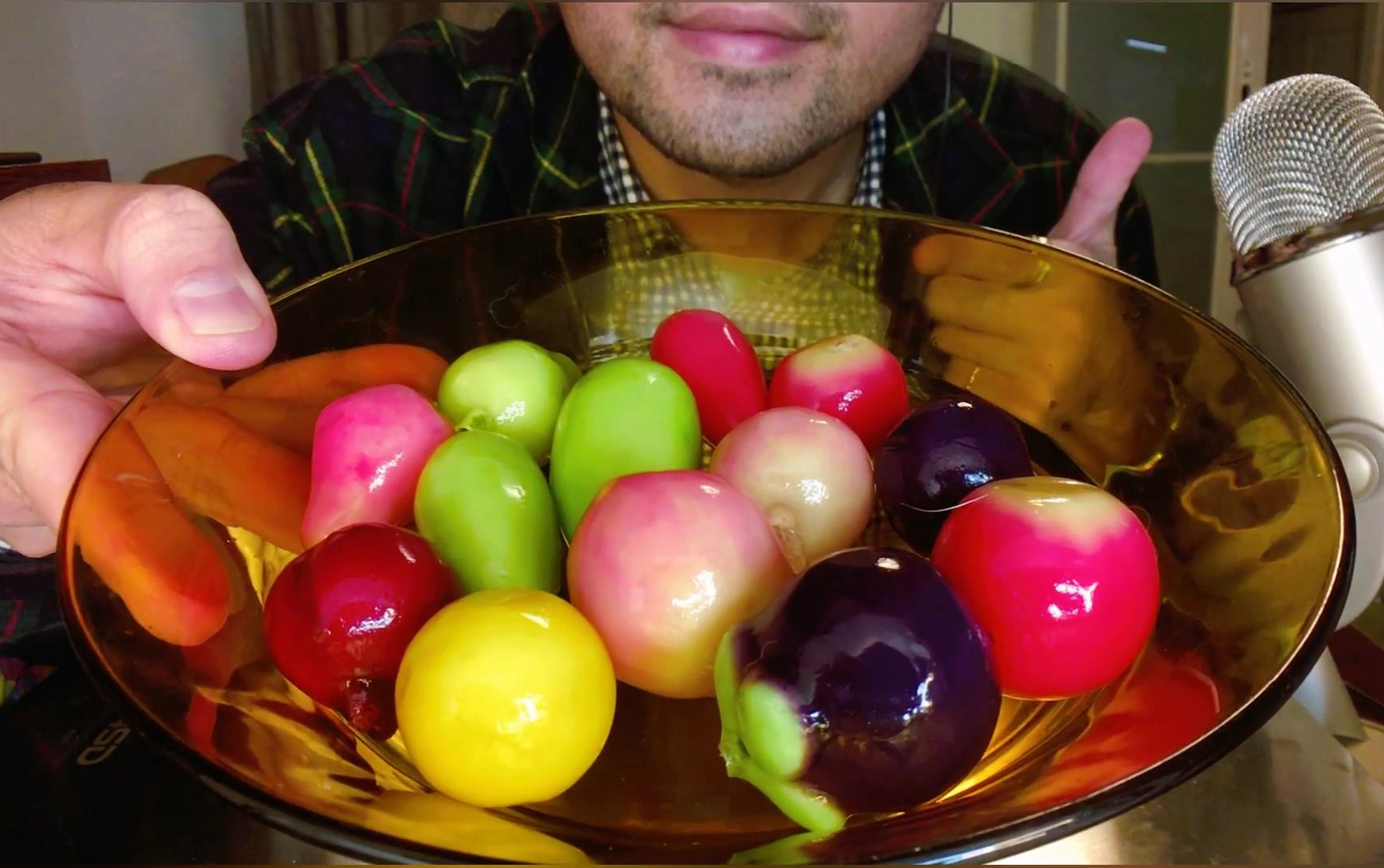 六道木仙森 网红露楚 泰国美食甜品 绳子糖 美食圈 吃播