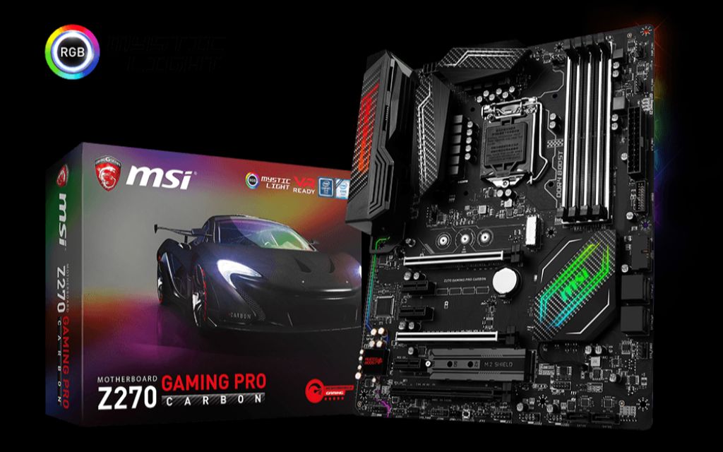 【考古系列】微星 Z270 GAMING PRO CARBON 开箱哔哩哔哩bilibili