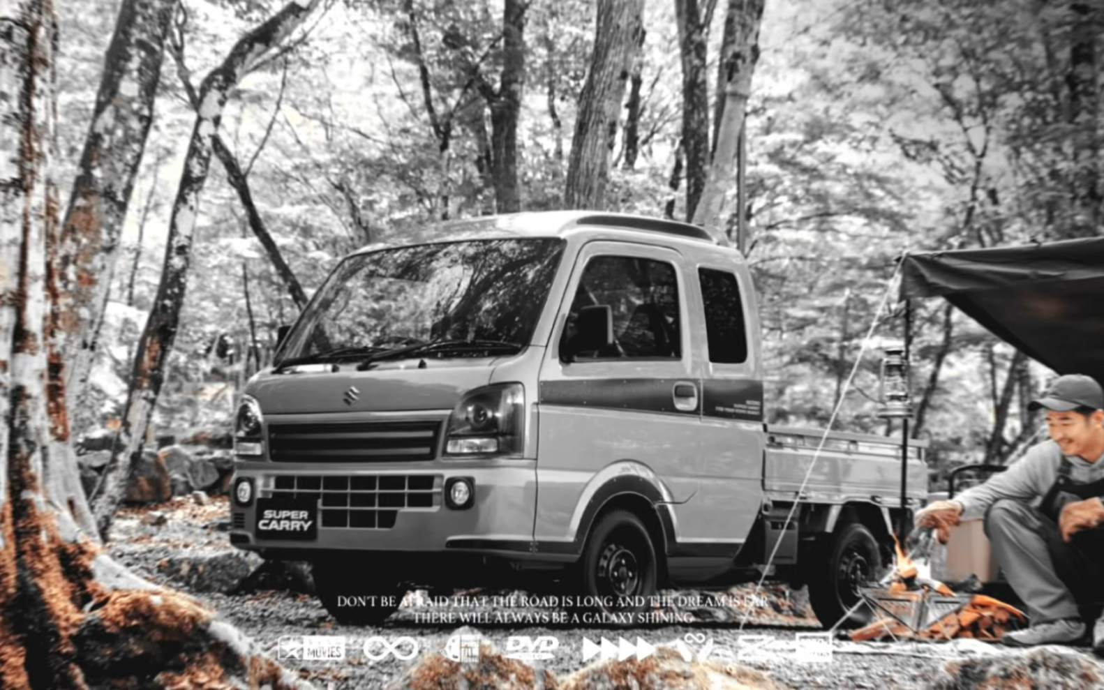 铃木carry推出特别版 熏黑套件堪称小货车黑武士!