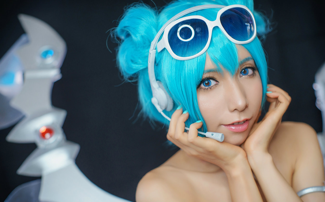 【cos仿妆大比拼-初音miku】cosplay妆容分享-初音miku(雪邦ver.