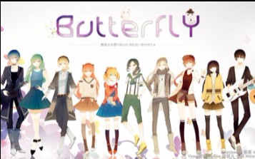 [图]【数码宝贝】Butterfly--乐队Cover+8个被选中的女孩子