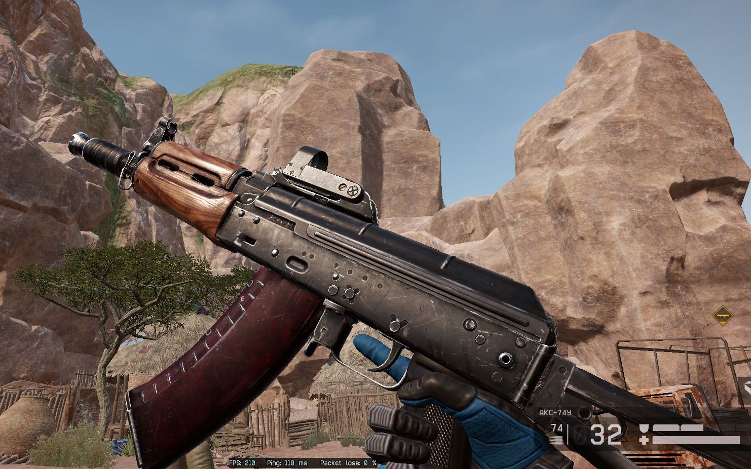 新冲锋枪aks-74u实战测评