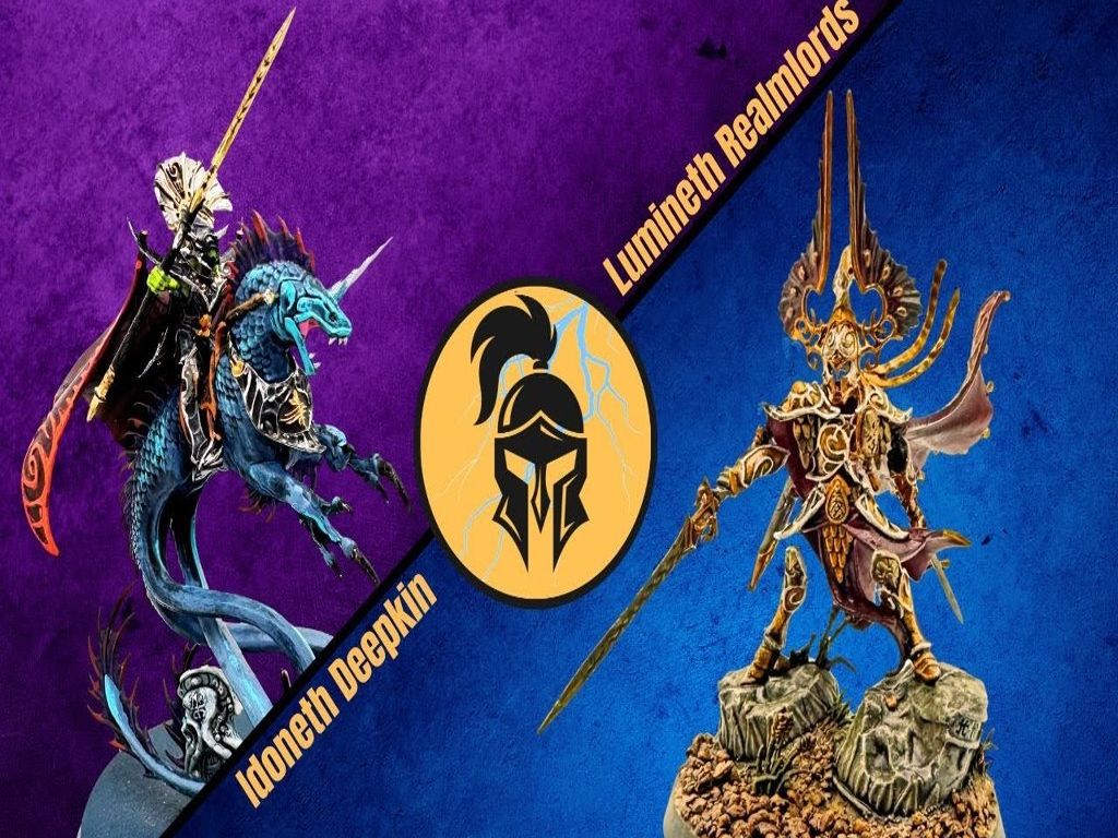 战锤西格玛时代对战视频:aos3.5 海精灵 vs 光精