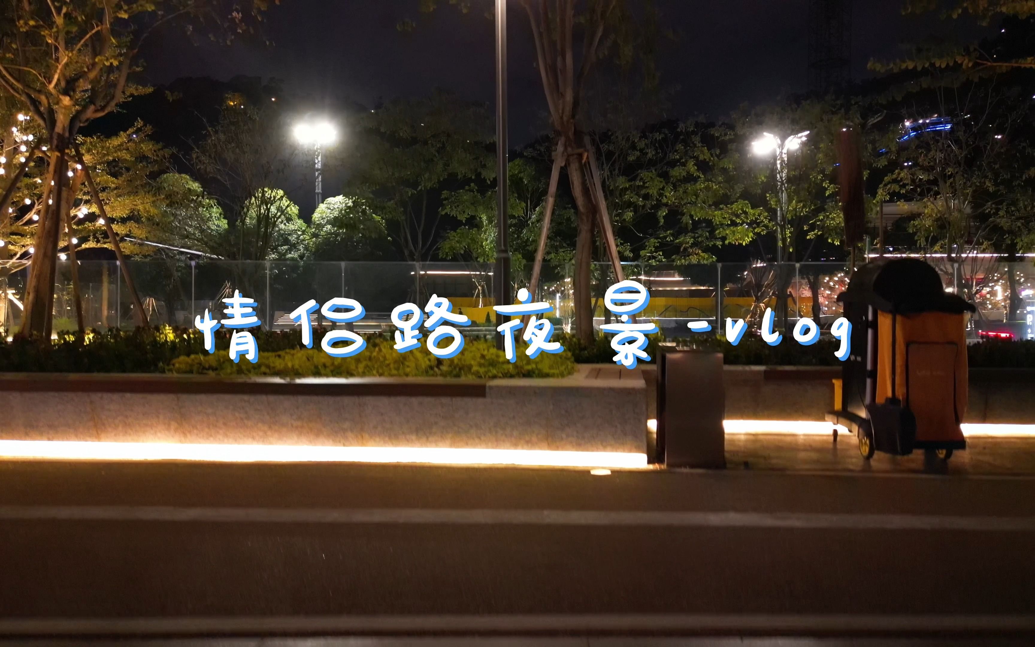 [航拍vlog] 情侣路夜景(加长版)