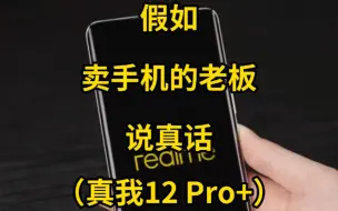 Скачать видео: 假如卖手机的老板说真话：真我12 Pro+