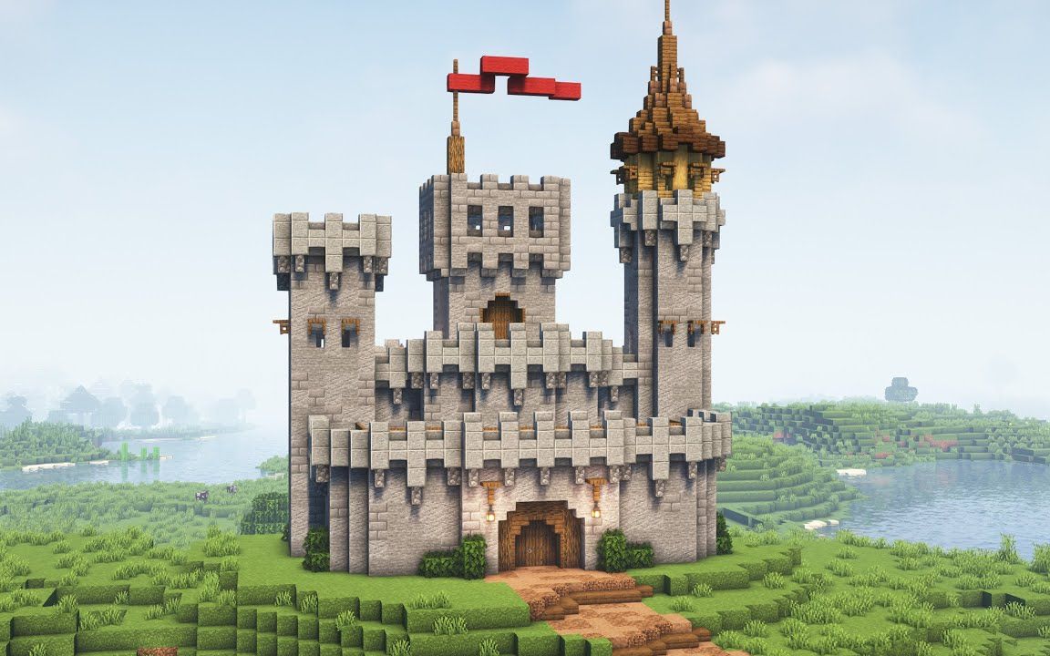 【minecraft】建造一座小城堡
