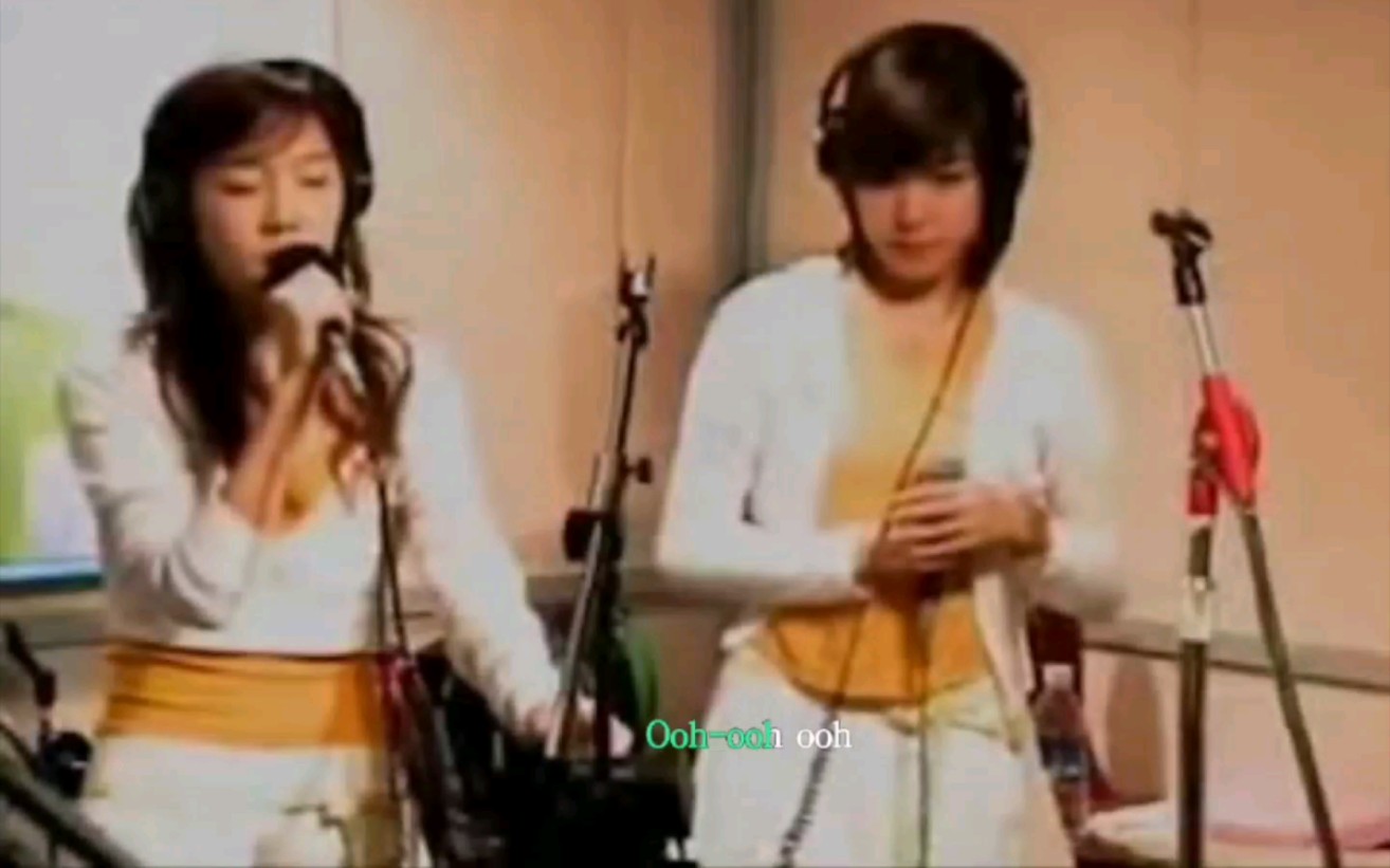 [图]【少女時代】泰妮翻唱《Because of You》by Kelly Clarkson 2007-10-05 SBS電台live