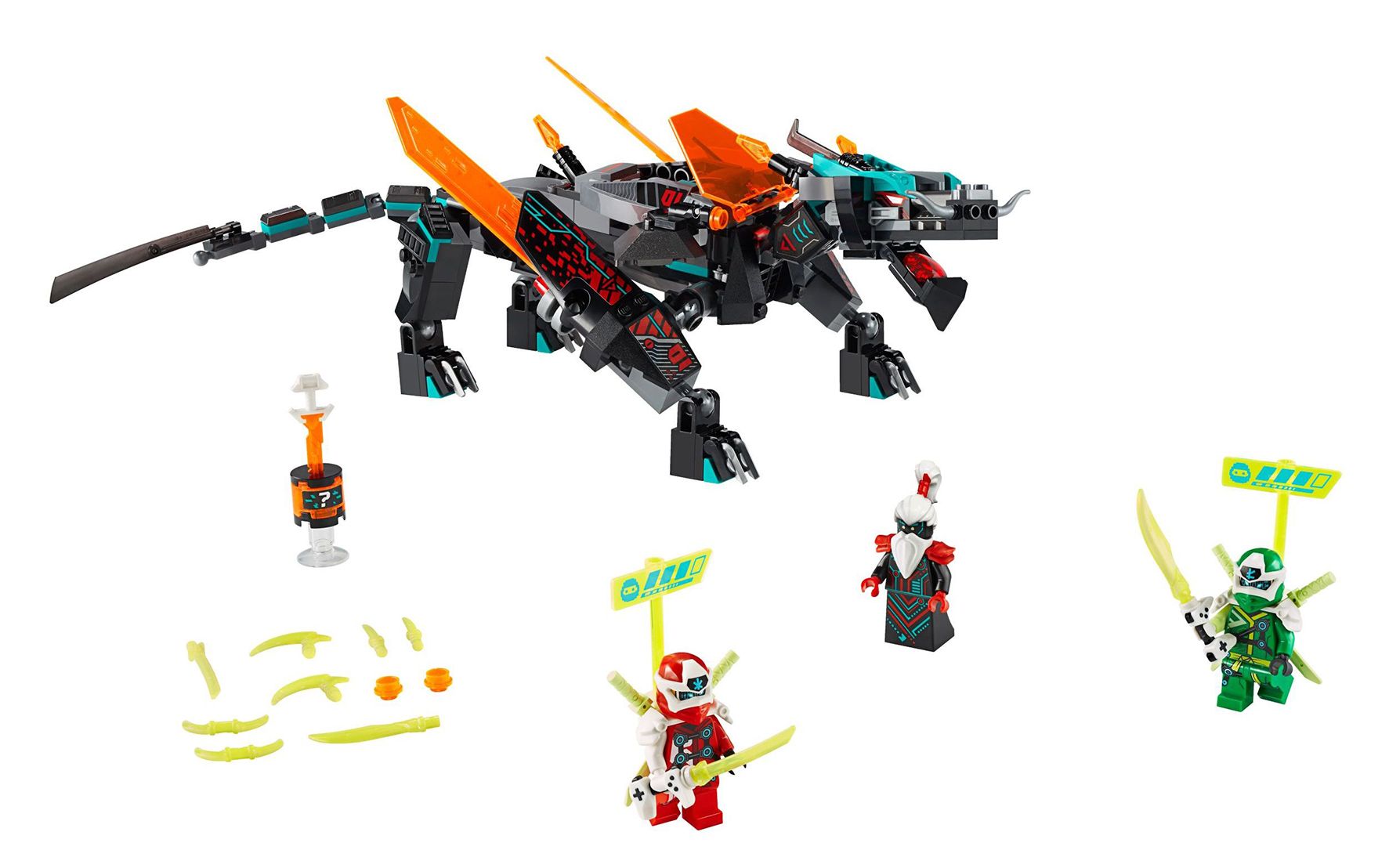 乐高lego71713幻影忍者empiredragon帝国忍者龙2020速拼评测