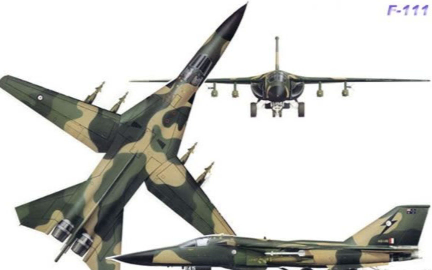 美国f111战斗机介绍 性能详解 f111战斗轰炸机土豚可变后掠翼多用途中