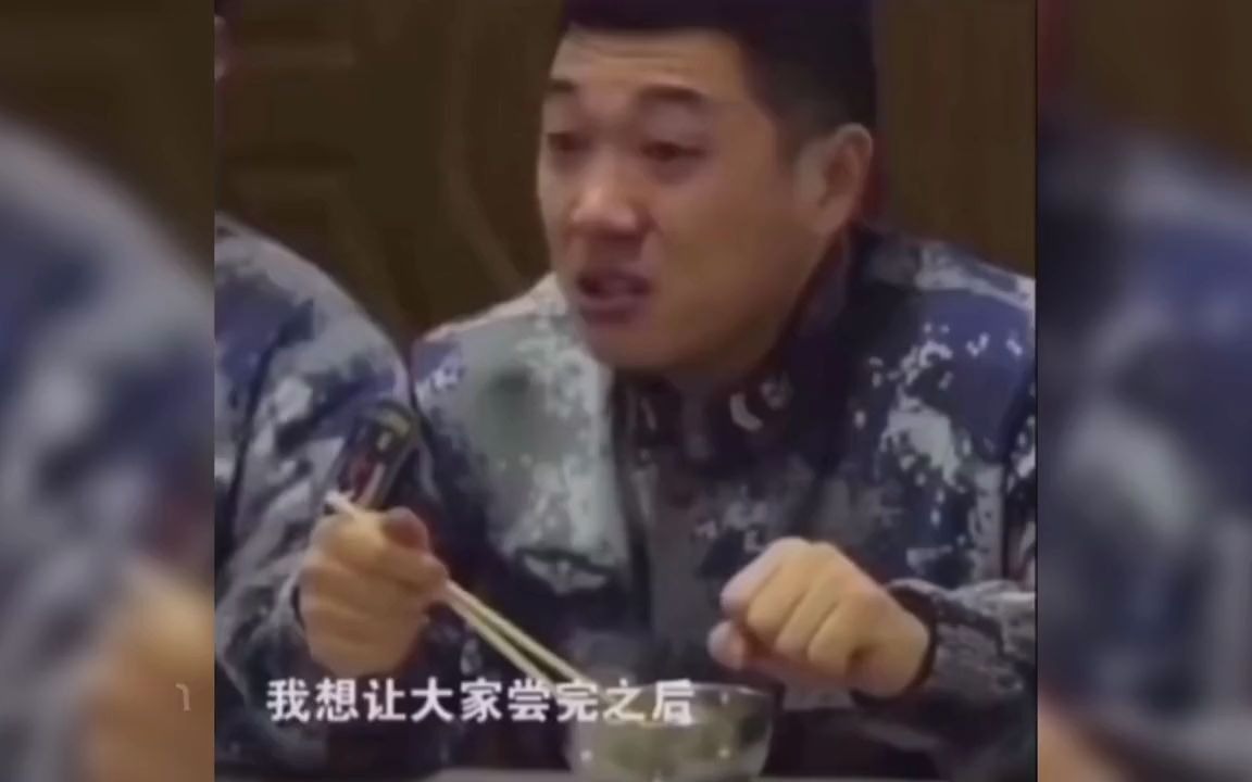 [图]军人最思念的就是妈妈做的饭菜，忠孝两难全，你们都是英雄