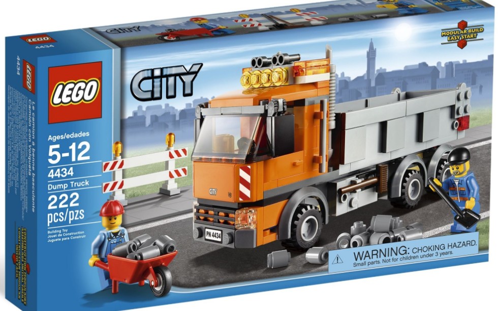 乐高城市4434自卸车速组评测