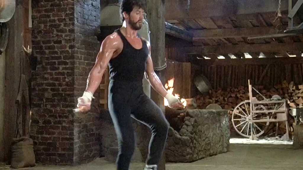 《洛奇4》:洛奇挑战最强生化拳手,也许我赢不了,我还是会出拳"励志