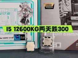 下载视频: i5 12600KF处理器疯狂暴跌！两天跌300