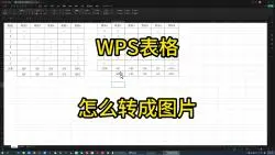 Download Video: 6-7WPS表格怎么转成图片