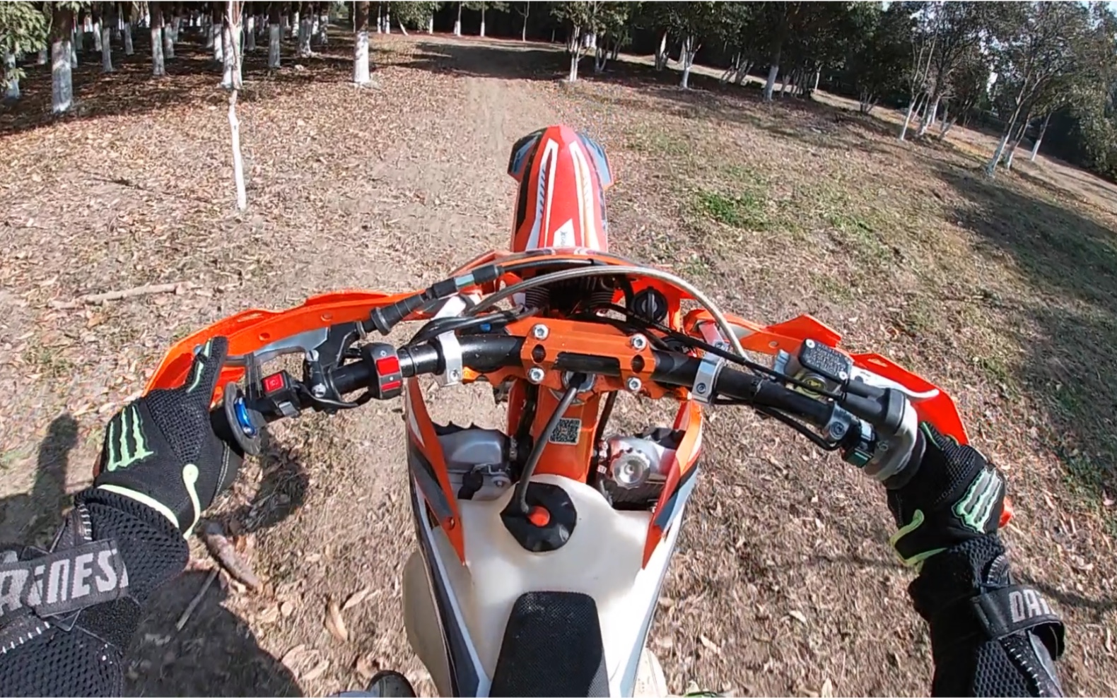 越野摩托车翘头练习第三天