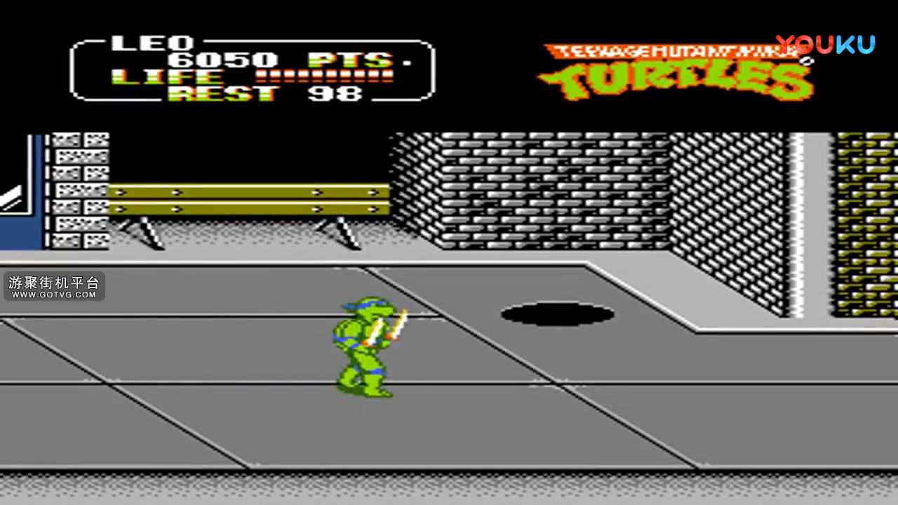 fc忍者神龟1代1币通关