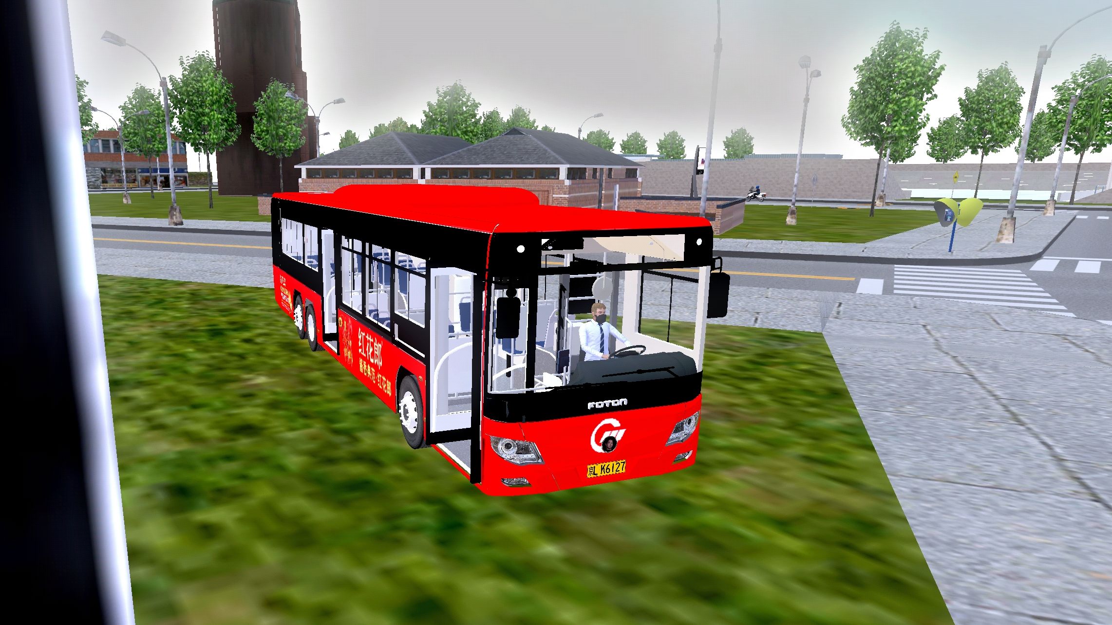 【pbsu】驾驶 福田bj6140c8ctd 于 aricanduva 515w-10tp 线路