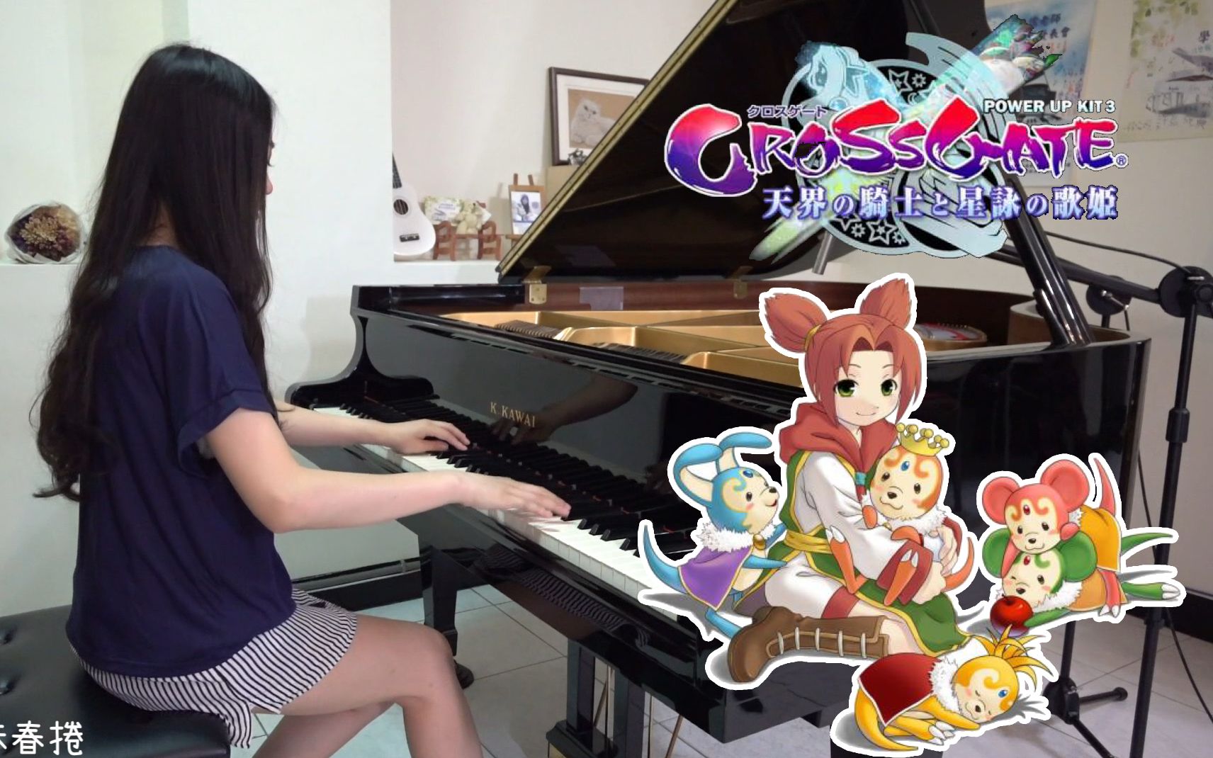 [图]【Ru's Piano】魔力宝贝 芙蕾雅村庄BGM (Piano Cover)／Cross Gate クロスゲート