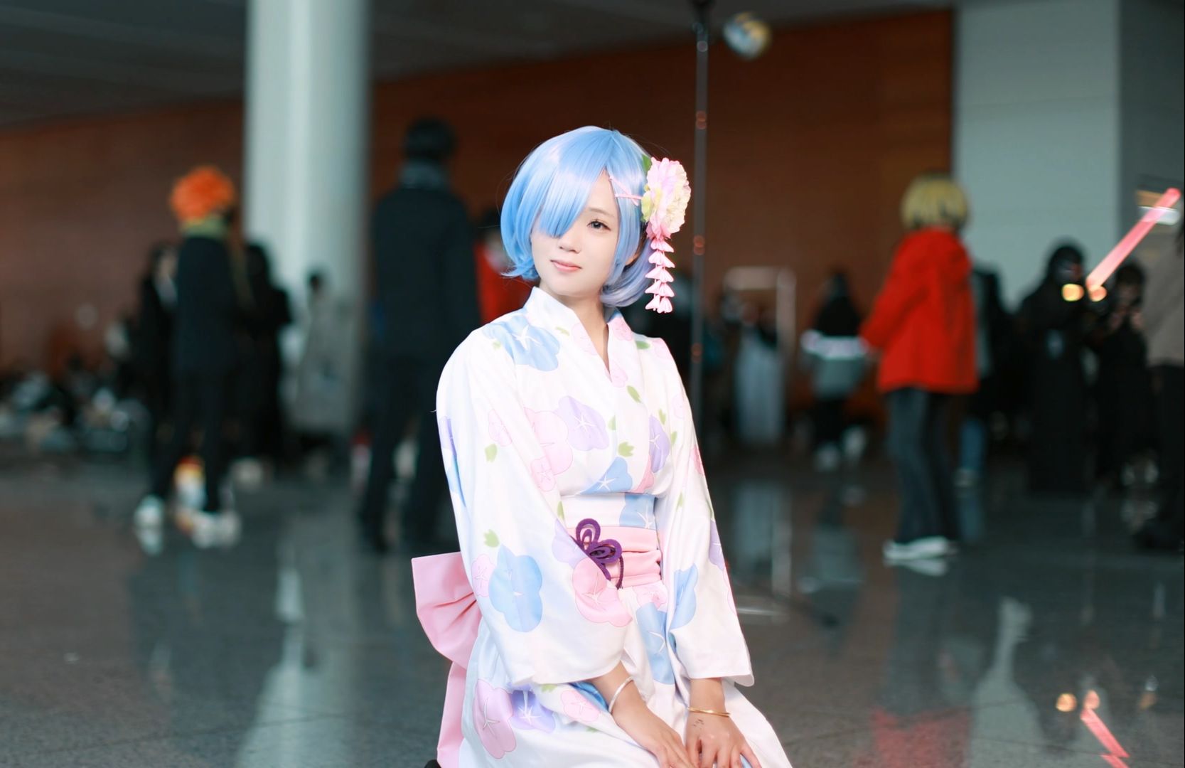 潍坊祈年漫展 和服蕾姆cos